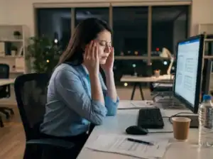 התמודדות עם מיגרנה ורגישות לאור באמצעות טיפול ברפואה סינית - נוצר באמצעות Gemini